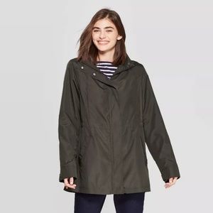 Green Rain coat